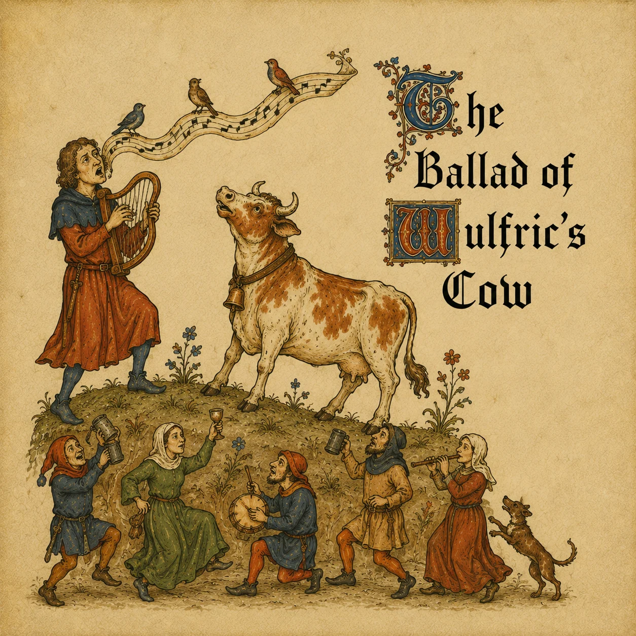 Cover artwork for The Ballad of Wulfric’s Cow